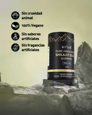 Gomitas de Shilajit Puro del Himalaya