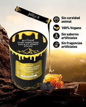 Honey Sticks de Shilajit Puro del Himalaya