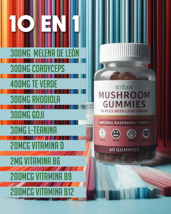 Gomitas 10X Mushroom