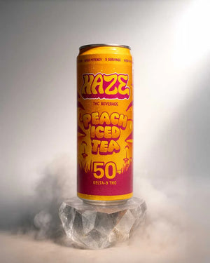 Haze Bebida Delta 9 - Haze Bebida Delta 9 - Peach Iced Tea - Sensus.Life