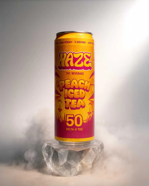 Haze Bebida Delta 9 - Haze Bebida Delta 9 - Peach Iced Tea - Sensus.Life