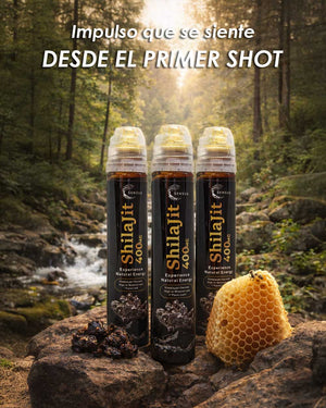 Shilajit impulso en un shot