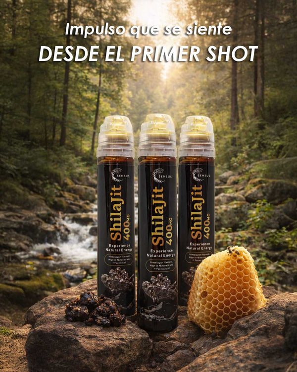 Shilajit impulso en un shot